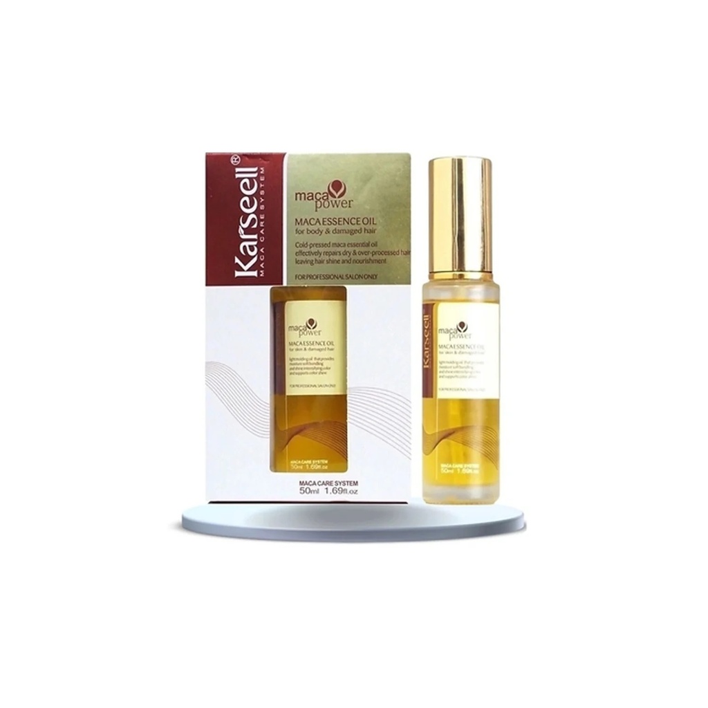 Karseell Maca Essence Oil for Body & Damaged Hair - 50ml