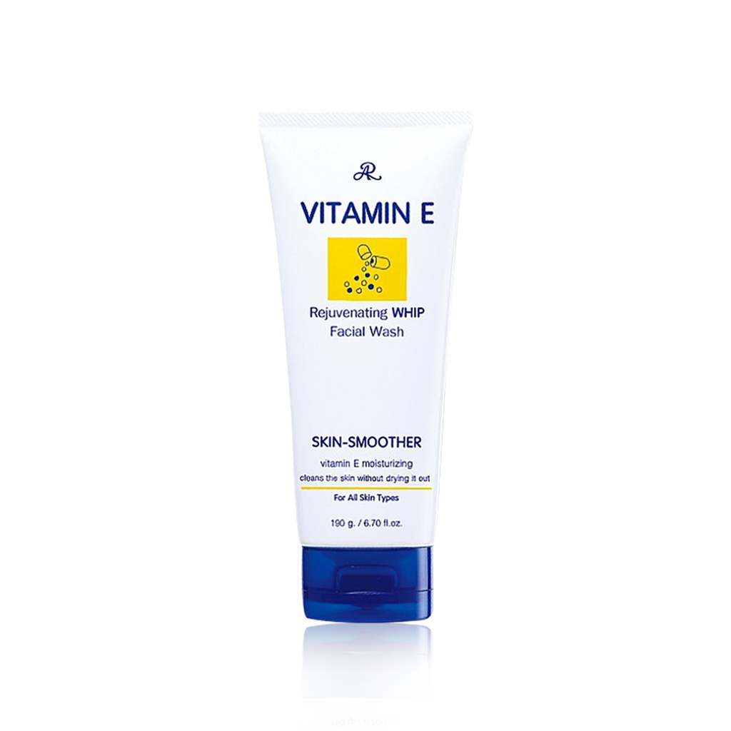 Aron Vitamin E Rejuvenating Whip Facial Wash - 190g
