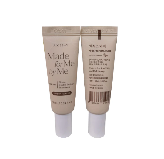 Axis-Y Made For Me By Me Biome Double Defense Sunscreen - 10ml