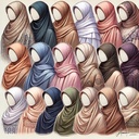 New Bubbles Shawl Chiffon (BS)